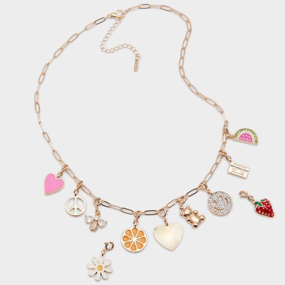 Citrus Colorful Charm Necklace - Picture 2 of 2